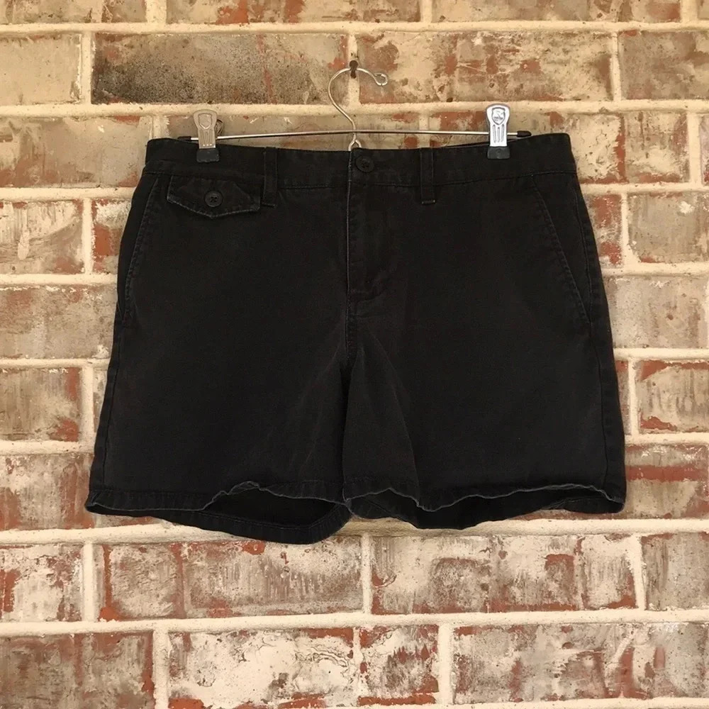 Polo Jeans Co.‎ Ralph Lauren Black Tailored Shorts